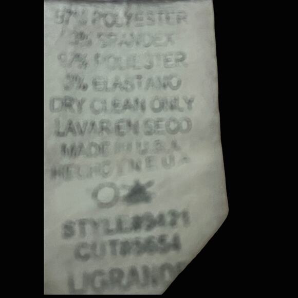 Vintage Y2K Black Handkerchief Skirt Size L Sheer Panels Rhinestone Goth USA - Picture 7 of 7